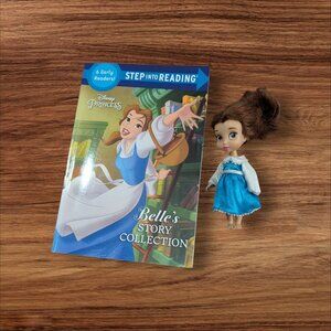 Disney Princess Belles Story Collection Book & 5-Inch Doll Set  Step Into Readin
